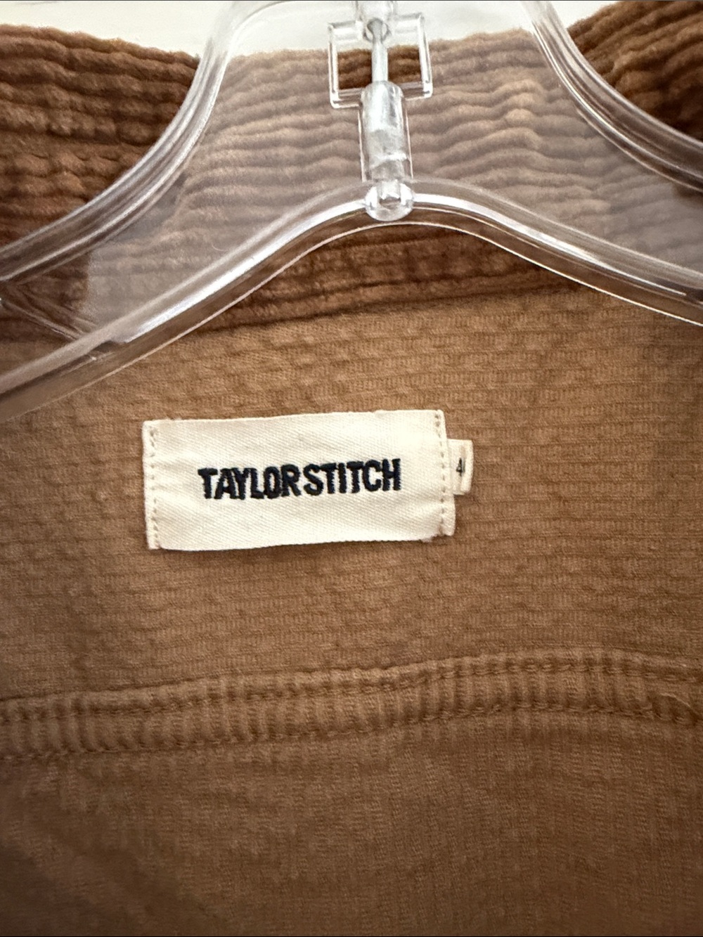 Taylor Stitch The Utility Shirt in Bourbon Corduroy XL - Picture 6 of 7